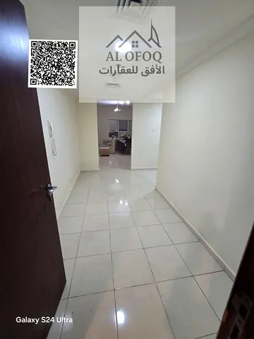 For annual rent 2rooms and a living room|| 2 Balconies with open views of the sea and pool || Central AC || Pool || Gym || Garden || Parking