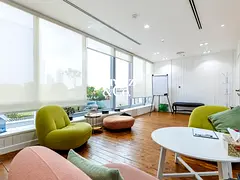 Furnished | Less Traffic | Bright office