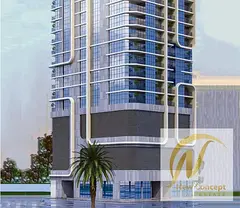 Luxury 2-Bedroom Apartment for Sale in Al Waha Tower 3, Ajman | 1,852 Sq.Ft. | Only 5% Down Payment 