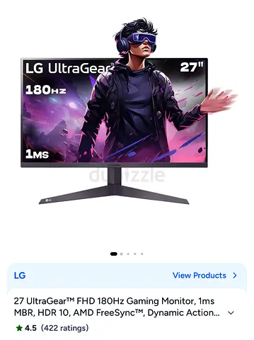 Lg ultra gear monitor 27
