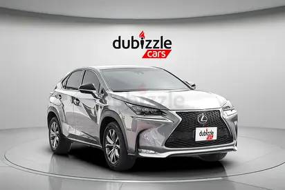 AED 1518/month | 2017 Lexus NX-Series NX 200t F Sport Platinum | GCC Specs | Ref#484425