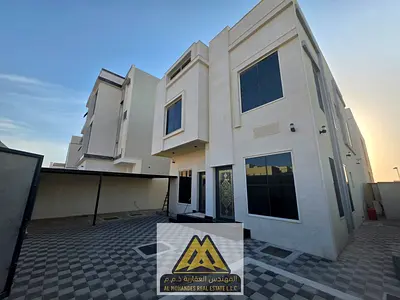 Fully Furnished 3BR Master Duplex Villa For Rent In Al Bahia Ajman Featuring 2 Floors Layout, Private Majlis, Living Hall, Fully Equipped Kitchen & De