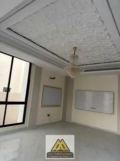 Luxury villa for annual rent, first occupant, in Al Helio 2 - Ajman. An exceptional opportunity for