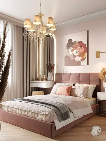 Modern Upholstered Bed