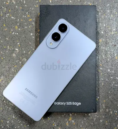 S25 edge 256gb TDRA dual sim still warranty 2027/10/07 like new with box