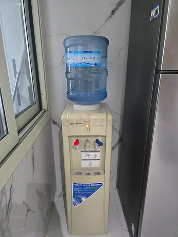 Standing Water Dispenser Cooler with Hot  Cold Taps