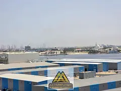 2 balconies with sea views overlooking the creek and Ajman port | Full maintenance included by the o