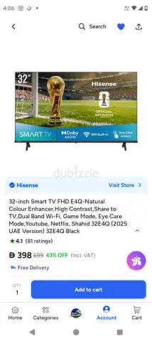 Tv 32 inch