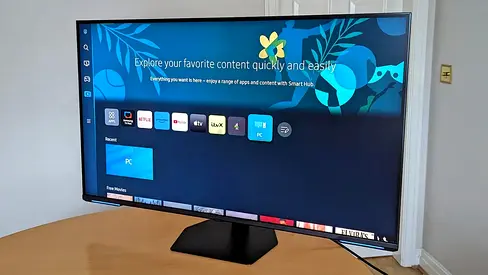 Samsung 43 Odyssey Neo G7 CG700, 4K UHD Smart Gaming Monitor with TV Experience, 144Hz Refresh Rate