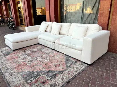 Marina Home feather 🪶 filled L Shape Sofa
