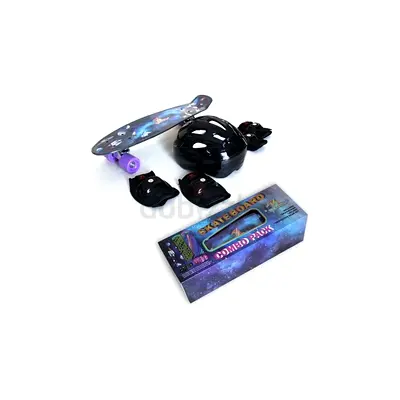 TA Sport Skateboard Combo Set 22.5 x 6 Inch | Complete Skateboard Set for Kids