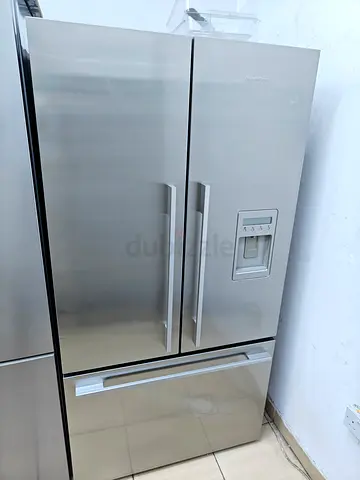 Fisher Pakel Stainless Steel French Door Refrigerator - Good Condition