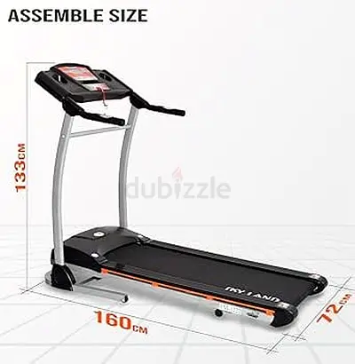 Foldable Electric Treadmill - Compact Home Running Machine (Like New)