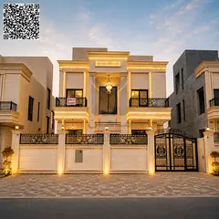 Classic Luxury G+1+Roof Villa for Sale in Al Helio 1 | 6 Master Bedrooms | Full Stone Facade | AED 1