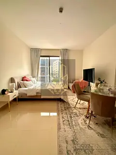 New Furnished studio | Uptown Al Zahia | Gym Pool