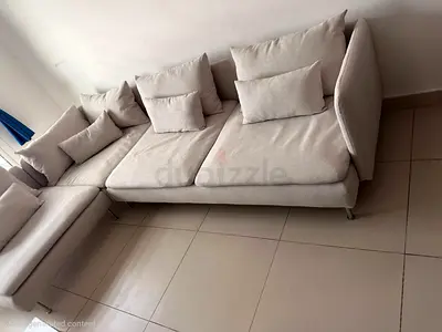IKEA Soderamn Corner sofa Beige