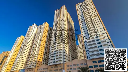 Studio | Parking | Ajman One Tower | Near Corniche