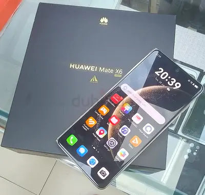 Huawei mate x6 good condition 512gb dual sim with box