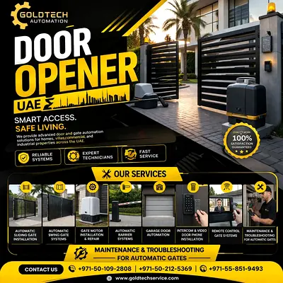 Professional Automatic Doors & Gates Installation & Maintenance Services