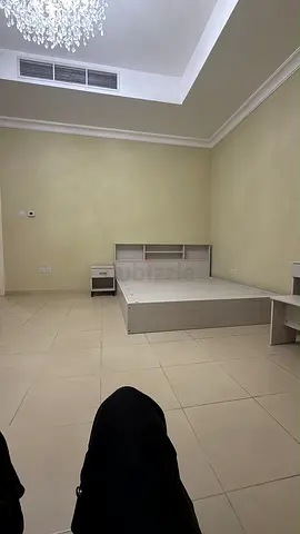 Bed with mattress