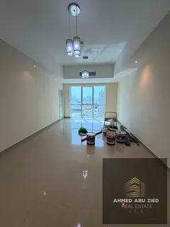 Wall Wardrobes | Balcony with Sea View | 2BR Apartment for Annual Rent in Mushairif Ajman | Super De