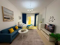 Luxury second-occupancy studio with separate kitchen and balcony with open view ✨ Ajman, Jasmine T