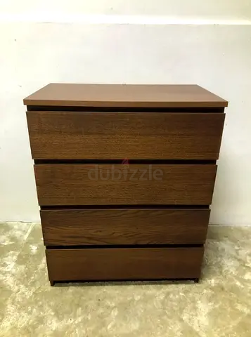 IKEA MALM Chest of 4 drawers BROWN