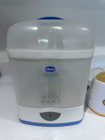 Chicco Electric Baby Bottle Sterilizer - Compact Steam Sterilizer