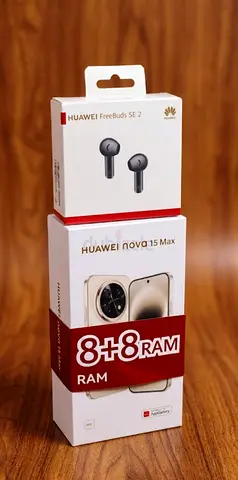 Huawei nova 15 Max (boxed) with Huawei FreeBuds SE 2 - unused