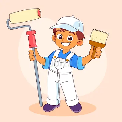 House Painting Offer:1Bed500/2Bed700aed with paint and all metarial,