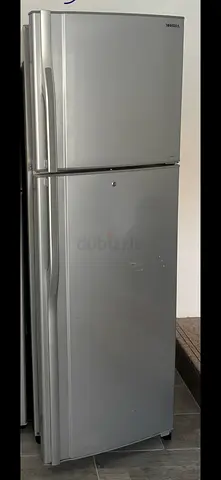 Silver Top-Freezer Refrigerator - Good Working Condition