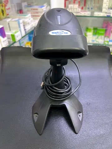 Handheld Barcode Scanner with Stand - Working Condition