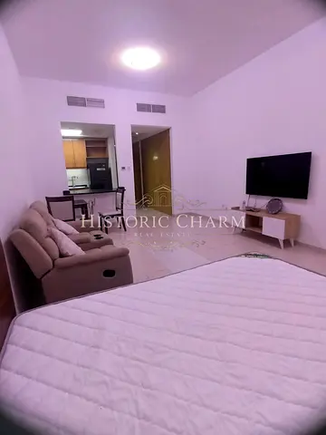 Furnished Studio Apartment biggest Layout | Building 202 Mogul | Balcony View