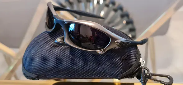 Oakley Splice Metal Frame Black w/ Black Iridium Polarized Lens