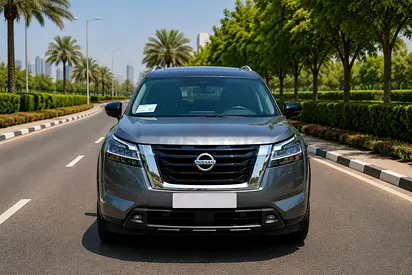 AED 1,899/month | 2024 Nissan Pathfinder SV GCC Specs | Warranty Until Nov 2029