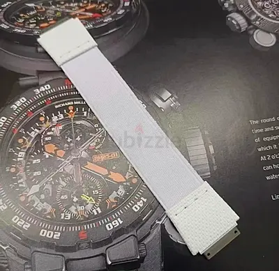 RICHARD MILLE 67-02 S size white elastic strap