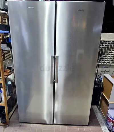 Smeg fridge freezer standing