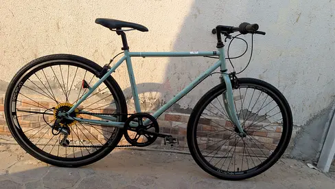 MyPallas City Bike - Light Green Frame, Good Condition