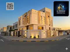 Two-story corner unit with a private pool and rooftop terrace. Large area: 6100 sq ft built-up area
