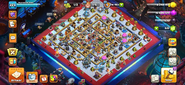 Clash of Clans account Town Hall 18 want to sell