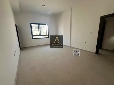 Apartment for annual rent in Ajman, Al Aaliyah area, first occupancy, two bedrooms, living room and three bathrooms