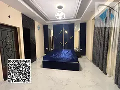 Fully furnished villa for rent, excellent location opposite the mosque. 3-story villa with a large y