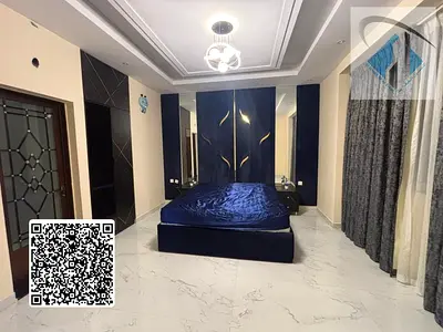 Fully furnished villa for rent, excellent location opposite the mosque. 3-story villa with a large