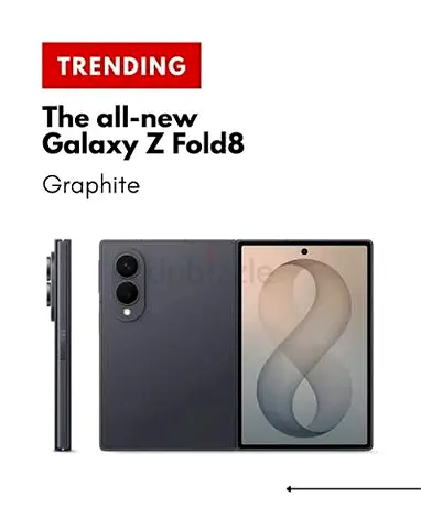 Samsung Galaxy Z Fold8 512GBGraphite - Brand New / Sealed with magneticcase from Samsung store