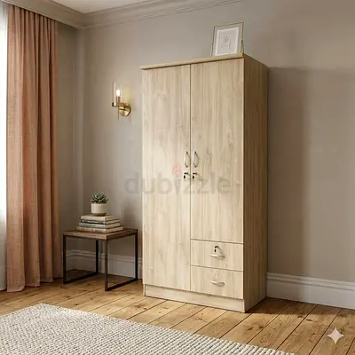 Brand new Wooden two.door Cabinet Available