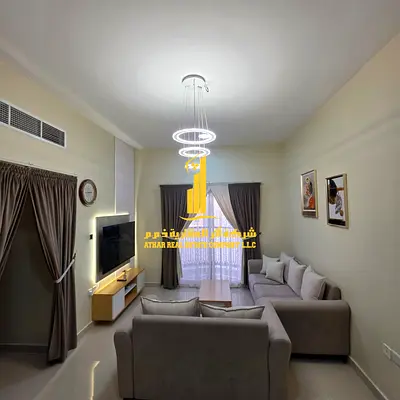 🏡 Luxury 1BHK Apartment with Super Deluxe Finishing in Al Jurf 2– Ajman ✨ 📍 Prime location opposite Al-Aqsa School, near Delta Center and Nesto Hyp