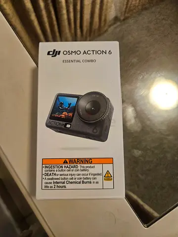 DJI Osmo Action 6 (Essential Combo) - Brand New in Box