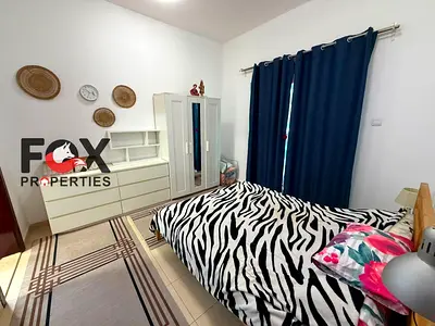 Room and living room for annual rent in City Tower Towers in Al Nuaimiyah 3 area, fully furnished,
