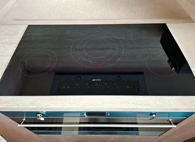 Smeg Built-in Electric Oven & Ceramic Hob Set 90 cm