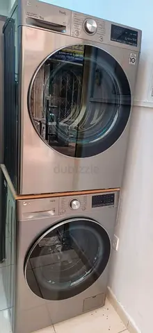 Brand LG latest model Direct drive 9 kg washer and 9 kg heatpump dryer separate set freestanding